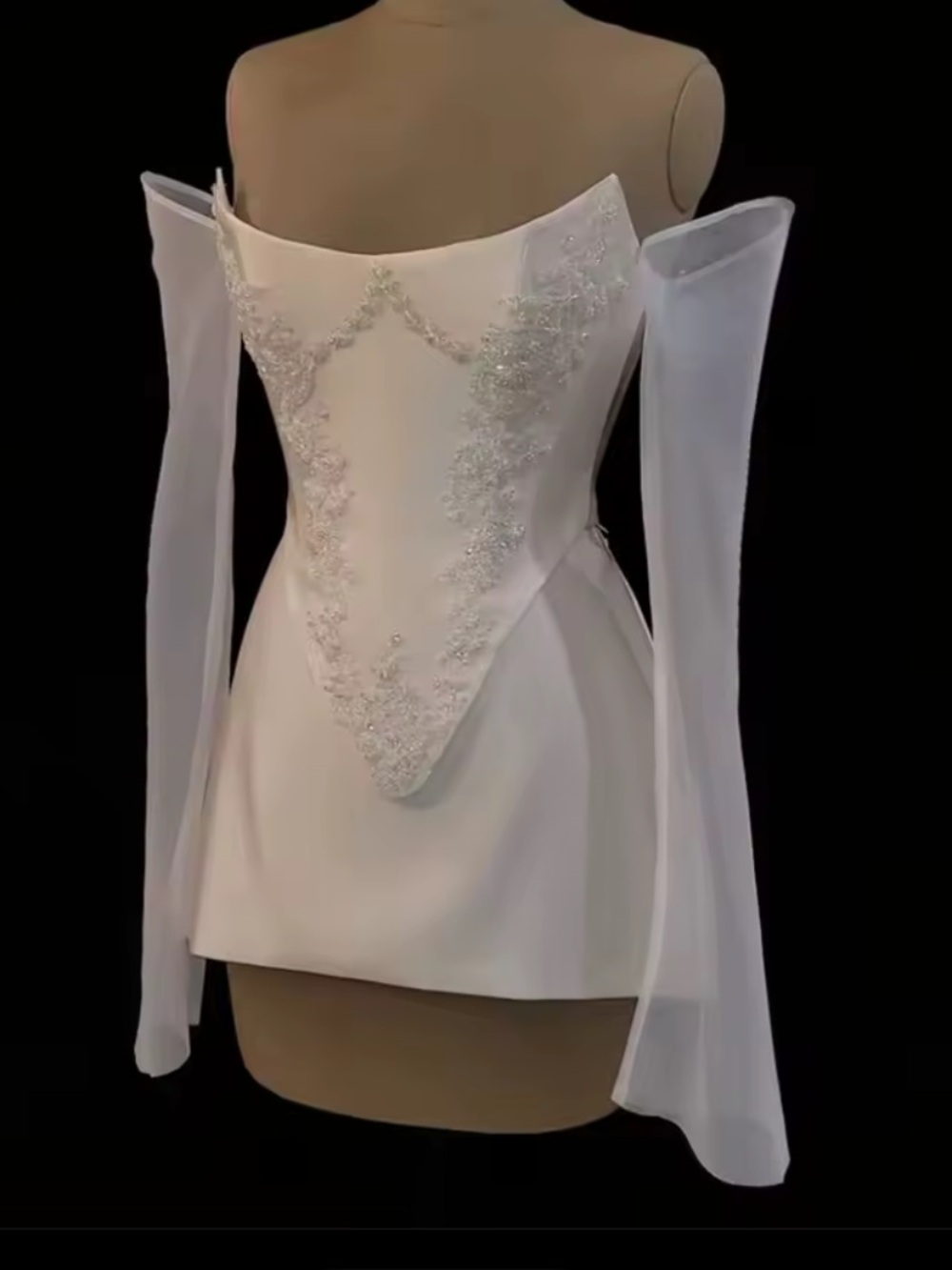 White Bridal Set - Corset & Skirt